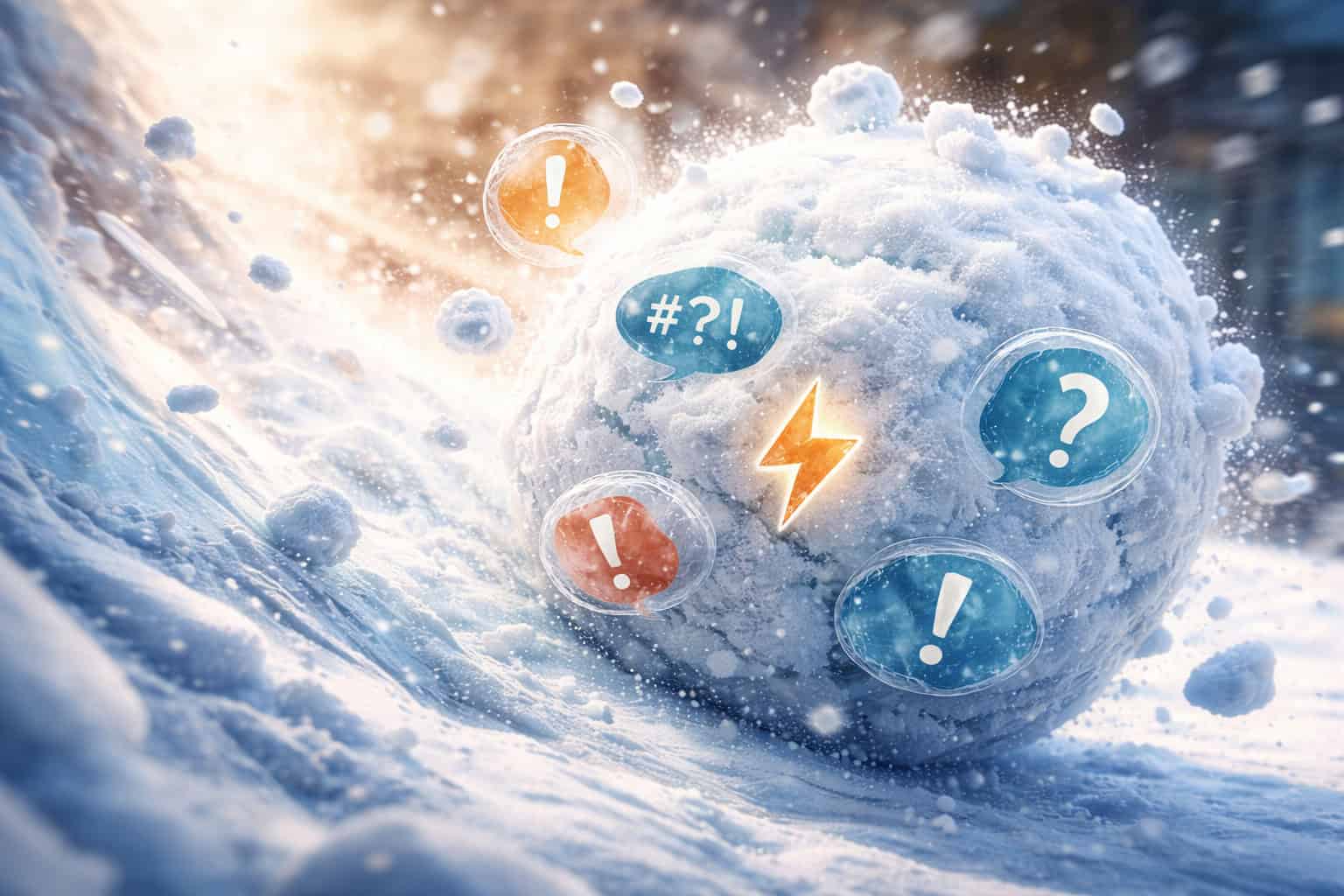 conflict at work can snowball