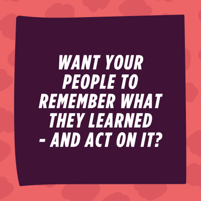 Is drama-based experiential training remembered longer than traditional training